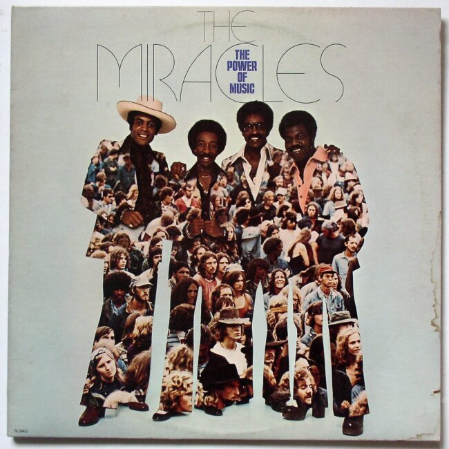 Miracles / Power Of Music (c/o) LP vg+ 1976 - Click Image to Close