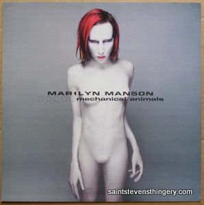 Marilyn Manson / Mechanical Animals promo flat 1998 - Click Image to Close