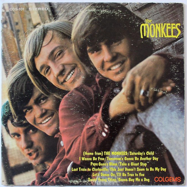 Monkees / Monkees (re) LP g 1966 - Click Image to Close