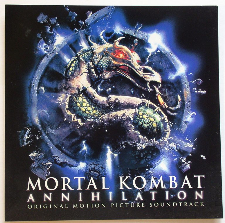 Mortal Kombat Annihilation Soundtrack Promo Flat Music Advertising 1997 - Click Image to Close
