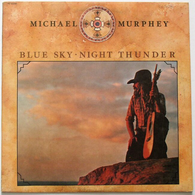 Murphey, Michael / Blue Sky – Night Thunder LP vg+ 1975 - Click Image to Close