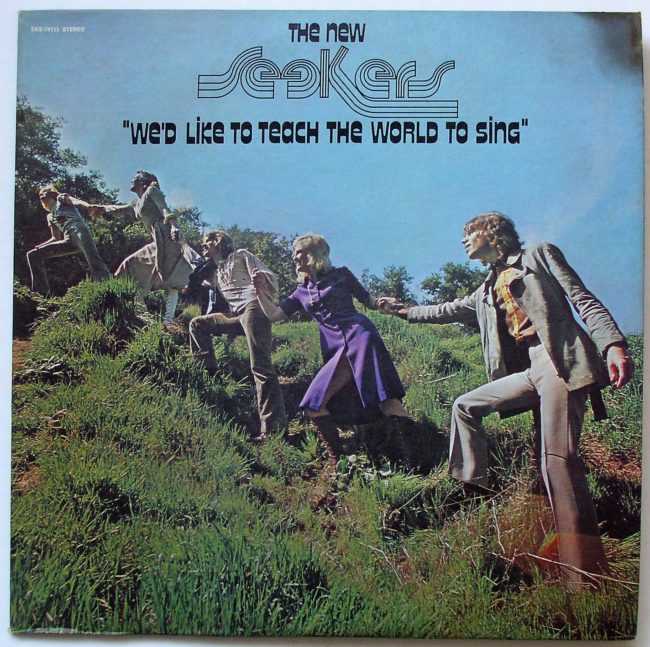 New Seekers / We’d Like To Teach The World To Sing LP g 1971 - Click Image to Close