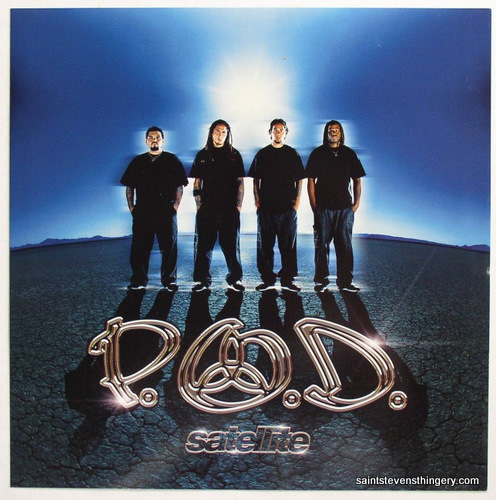 P.O.D. / Satellite Atlantic Records promo flat 2001
