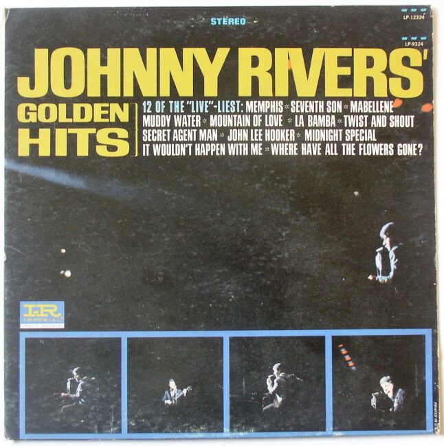 Rivers, Johnny / Golden Hits LP vg 1966 - Click Image to Close