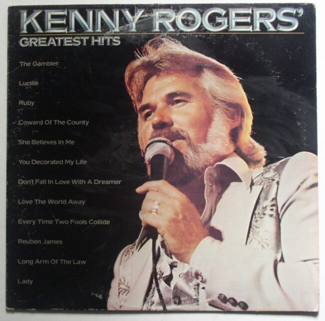 Rogers, Kenny / Greatest Hits LP vg+ 1980 - Click Image to Close