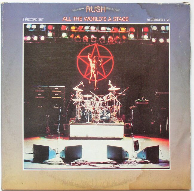 Rush / All The World’s A Stage 2LP vg 1976 - Click Image to Close