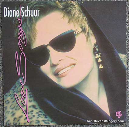 Schuur, Diane / Love Songs promo flat 12 inch poster 1993 - Click Image to Close