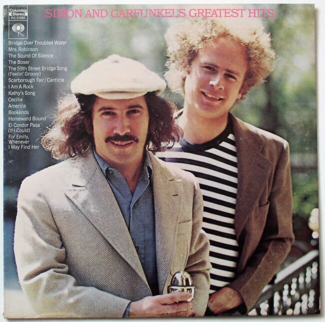 Simon & Garfunkel / Simon And Garfunkel’s Greatest Hits LP vg+ 1972 - Click Image to Close