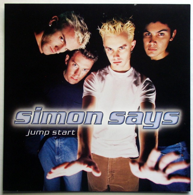Simon Says / Jump Start promo flat 12" poster 1999 - Click Image to Close