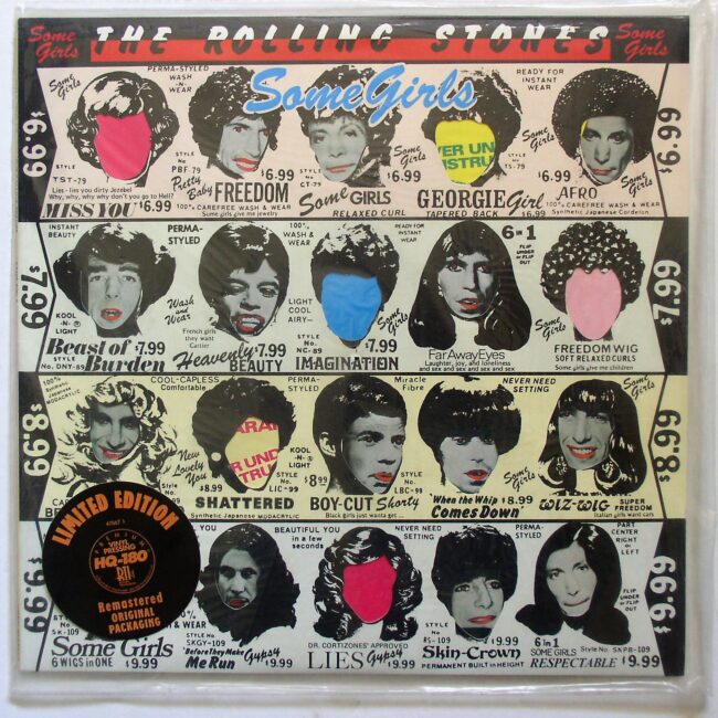 Rolling Stones / Some Girls Reissue, HQ-180 Premium LP sealed 1994 - Click Image to Close