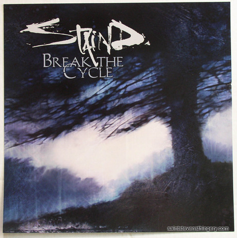 Staind / Break The Cycle promotional flat 2001 - Click Image to Close