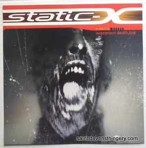 Static-X / Wisconsin Death Trip Warner Brothers promo flat 1999 - Click Image to Close