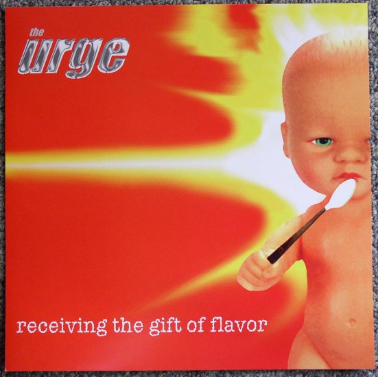 Urge / Receiving The Gift Of Flavor Sony promo flat music advertising 1996 - Click Image to Close