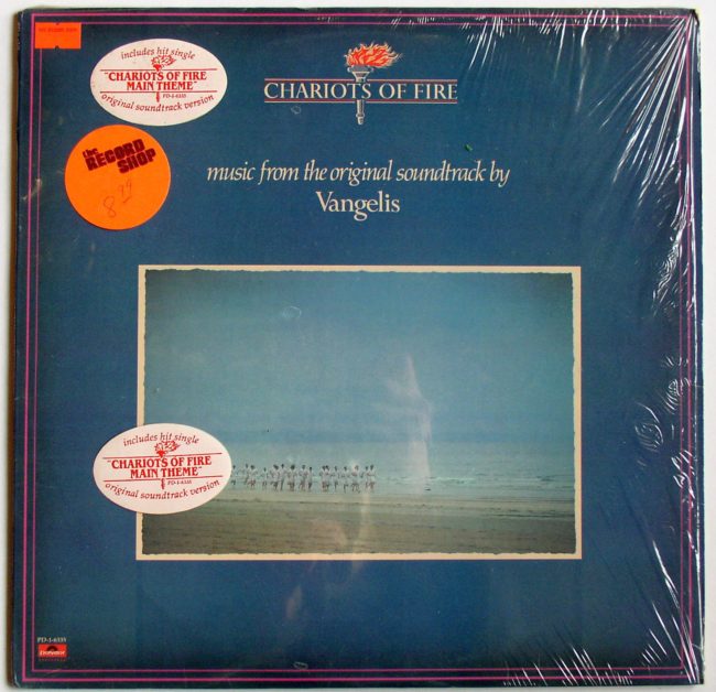 Vangelis / Chariots Of Fire LP vg 1981 - Click Image to Close