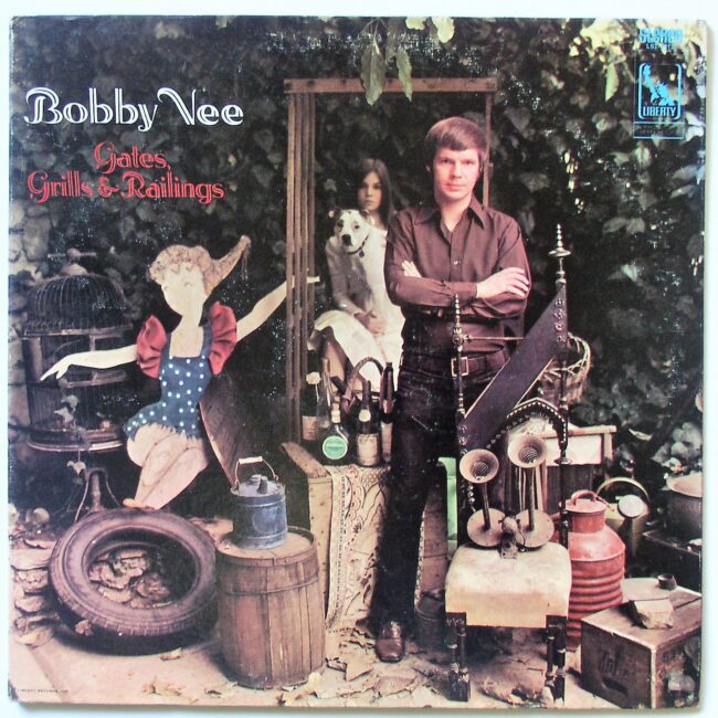Vee, Bobby / Gates, Grills & Railings LP vg+ 1969 - Click Image to Close