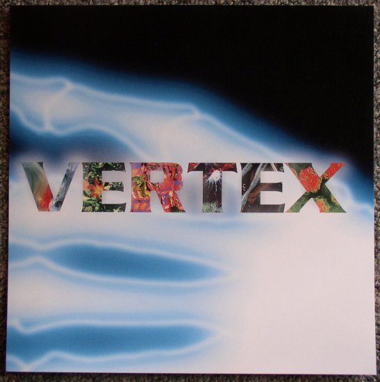 Vertex / Vertex promo flat poster unused music advertising 1996 - Click Image to Close