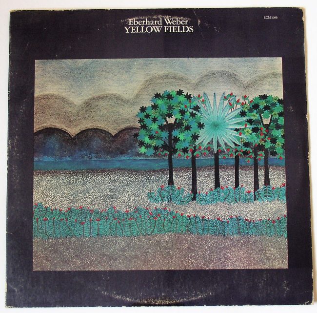 Weber, Eberhard / Yellow Fields LP vg+ 1976 - Click Image to Close