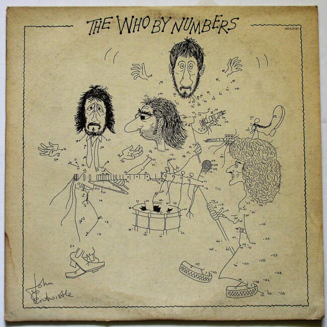 Who / Who By Numbers LP vg 1975 - Click Image to Close