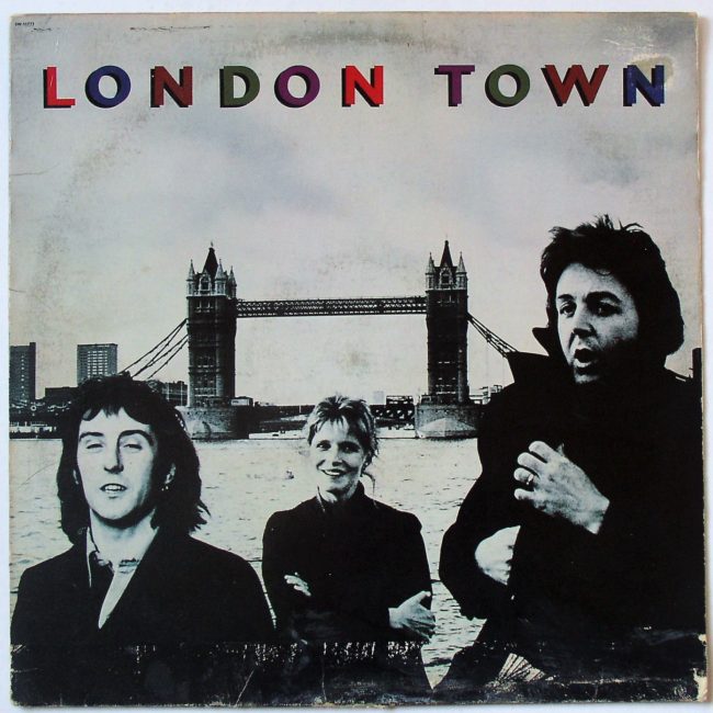 Wings / London Town LP vg 1978 - Click Image to Close
