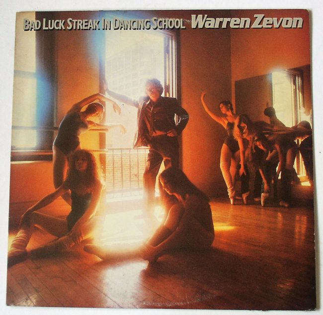Zevon, Warren / Bad Luck Streak In Dancing School LP vg 1980 - Click Image to Close